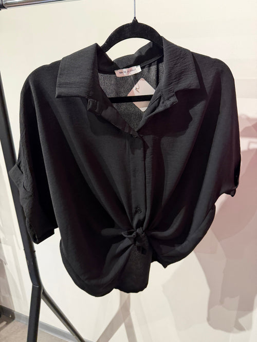 BASIC BLUSE  -919- SCHWARZ